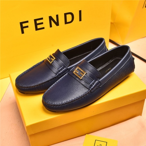 Fendi Leather Shoes For Men #903995 $80.00 USD, Wholesale Replica Fendi Leather Shoes