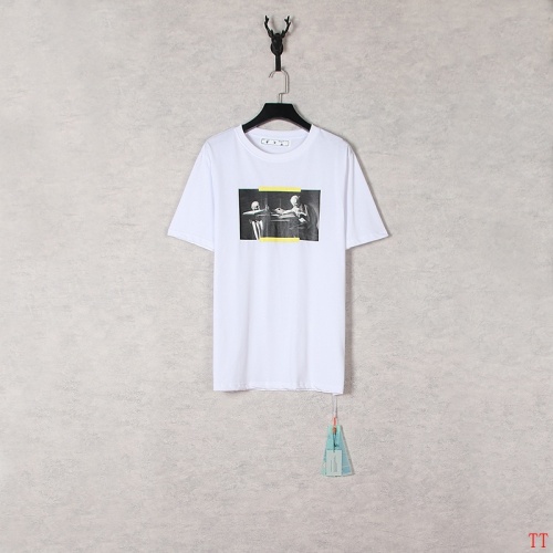Off-White T-Shirts Short Sleeved For Men #904088 $29.00 USD, Wholesale Replica Off-White T-Shirts