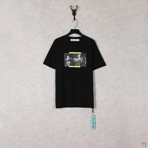 Off-White T-Shirts Short Sleeved For Men #904089 $29.00 USD, Wholesale Replica Off-White T-Shirts