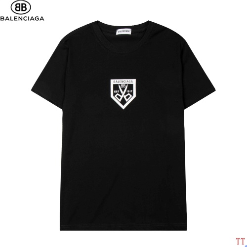 Balenciaga T-Shirts Short Sleeved For Men #904097 $27.00 USD, Wholesale Replica Balenciaga T-Shirts
