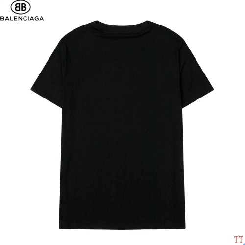 Replica Balenciaga T-Shirts Short Sleeved For Men #904097 $27.00 USD for Wholesale