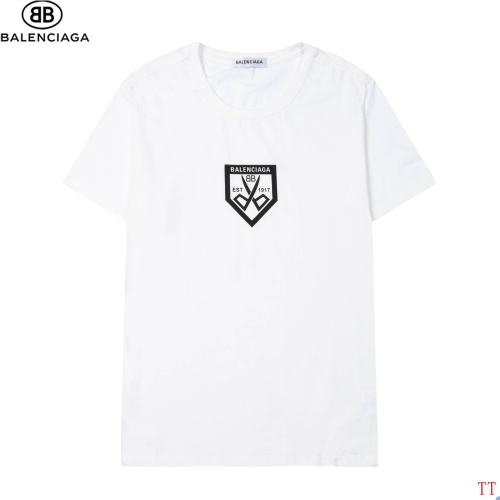 Balenciaga T-Shirts Short Sleeved For Men #904098 $27.00 USD, Wholesale Replica Balenciaga T-Shirts