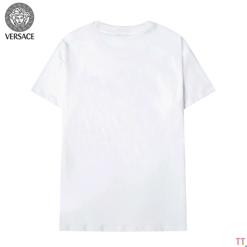 Replica Versace T-Shirts Short Sleeved For Men #904101 $34.00 USD for Wholesale