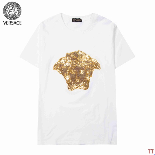 Versace T-Shirts Short Sleeved For Men #904106 $34.00 USD, Wholesale Replica Versace T-Shirts