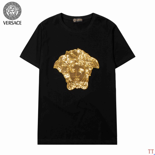Versace T-Shirts Short Sleeved For Men #904107 $34.00 USD, Wholesale Replica Versace T-Shirts