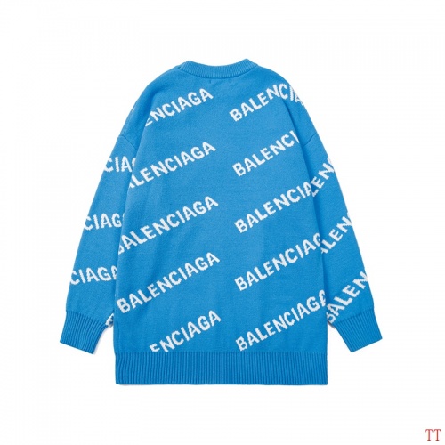 Replica Balenciaga Sweaters Long Sleeved For Men #904175 $48.00 USD for Wholesale