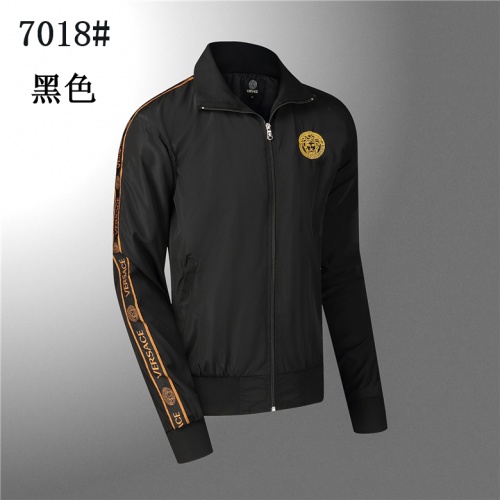 Versace Jackets Long Sleeved For Men #904212 $40.00 USD, Wholesale Replica Versace Jackets