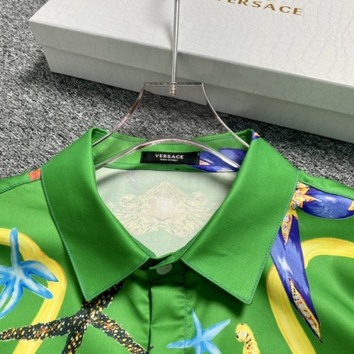 Replica Versace Shirts Long Sleeved For Men #904214 $52.00 USD for Wholesale