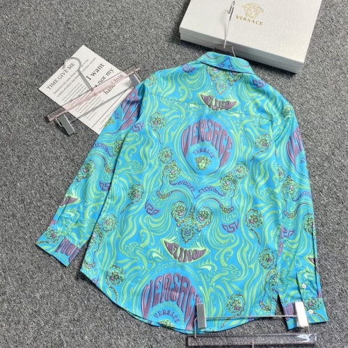 Replica Versace Shirts Long Sleeved For Men #904216 $52.00 USD for Wholesale