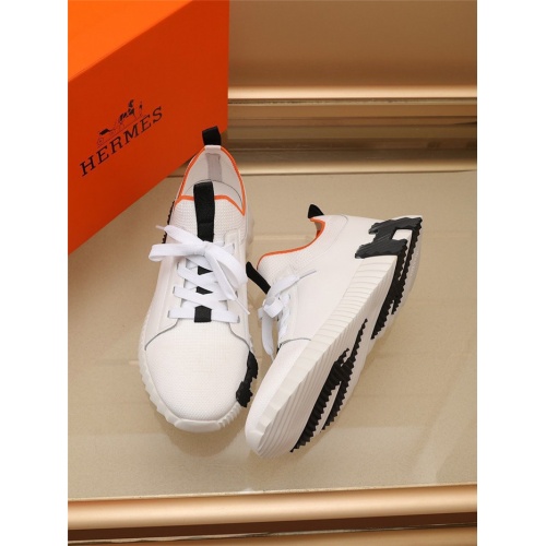 Replica Hermes Casual Shoes For Men #904277 $82.00 USD for Wholesale