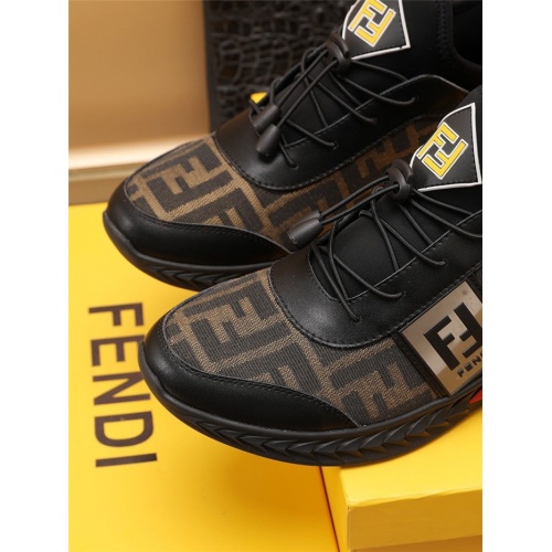 Replica Fendi Casual Shoes For Men #904283 $82.00 USD for Wholesale