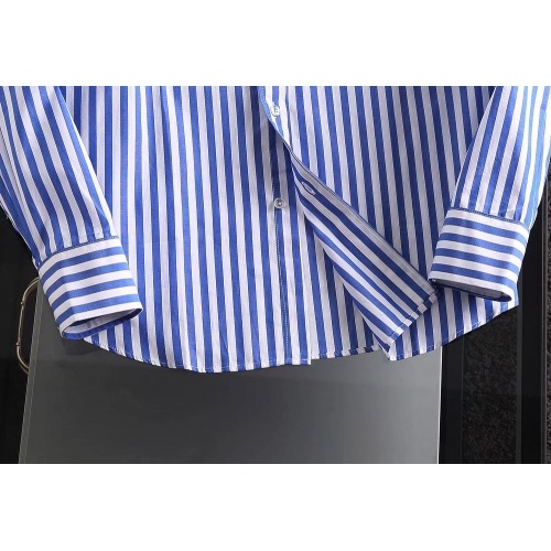 Replica Hermes Shirts Long Sleeved For Men #904803 $40.00 USD for Wholesale