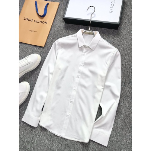 Burberry Shirts Long Sleeved For Men #904825 $48.00 USD, Wholesale Replica Burberry Shirts