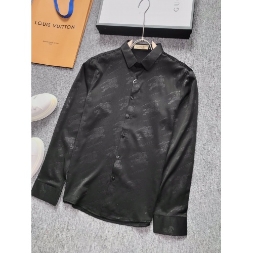 Burberry Shirts Long Sleeved For Men #904826 $48.00 USD, Wholesale Replica Burberry Shirts