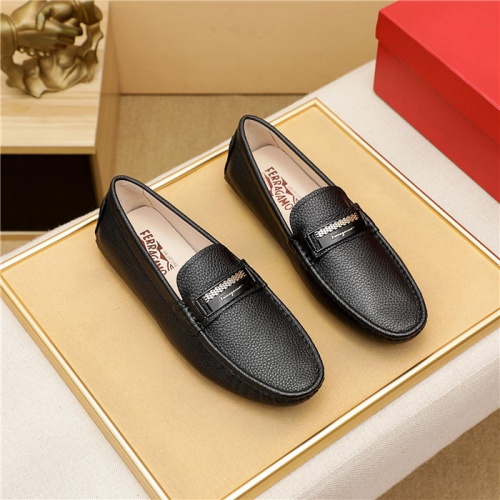 Ferragamo Salvatore FS Leather Shoes For Men #904865