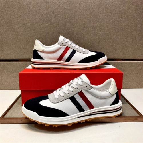 Replica Thom Browne TB Casual Shoes For Men #904871 $88.00 USD for Wholesale