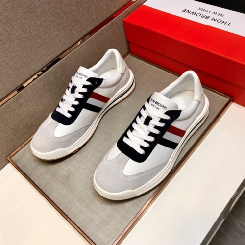 Thom Browne TB Casual Shoes For Men #904872 $88.00 USD, Wholesale Replica Thom Browne TB Casual Shoes