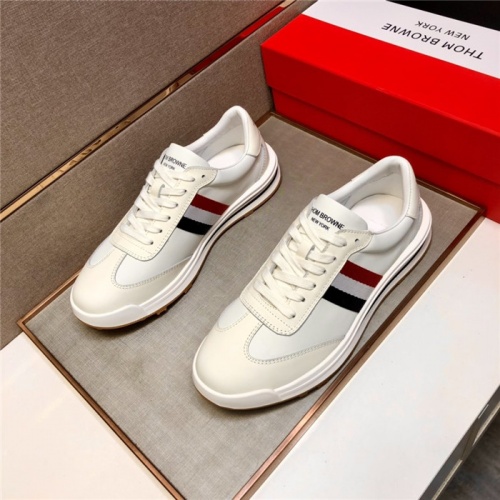 Thom Browne TB Casual Shoes For Men #904873 $88.00 USD, Wholesale Replica Thom Browne TB Casual Shoes