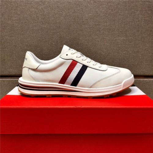 Replica Thom Browne TB Casual Shoes For Men #904873 $88.00 USD for Wholesale