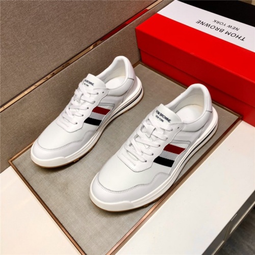 Thom Browne TB Casual Shoes For Men #904874 $88.00 USD, Wholesale Replica Thom Browne TB Casual Shoes