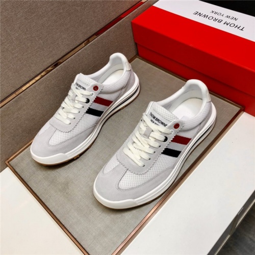 Thom Browne TB Casual Shoes For Men #904875 $88.00 USD, Wholesale Replica Thom Browne TB Casual Shoes
