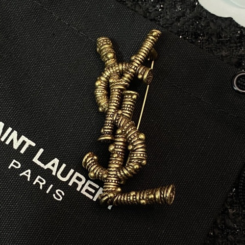 Yves Saint Laurent Brooches #904913 $25.00 USD, Wholesale Replica Yves Saint Laurent Brooches