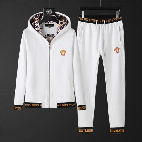 Versace Tracksuits Long Sleeved For Men #904990 $80.00 USD, Wholesale Replica Versace Tracksuits