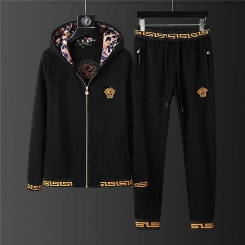 Versace Tracksuits Long Sleeved For Men #904991 $80.00 USD, Wholesale Replica Versace Tracksuits
