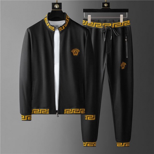 Versace Tracksuits Long Sleeved For Men #904992 $80.00 USD, Wholesale Replica Versace Tracksuits