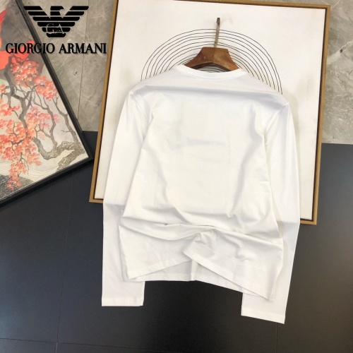 Replica Armani T-Shirts Long Sleeved For Men #905009 $34.00 USD for Wholesale