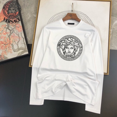 Versace T-Shirts Long Sleeved For Men #905021 $34.00 USD, Wholesale Replica Versace T-Shirts