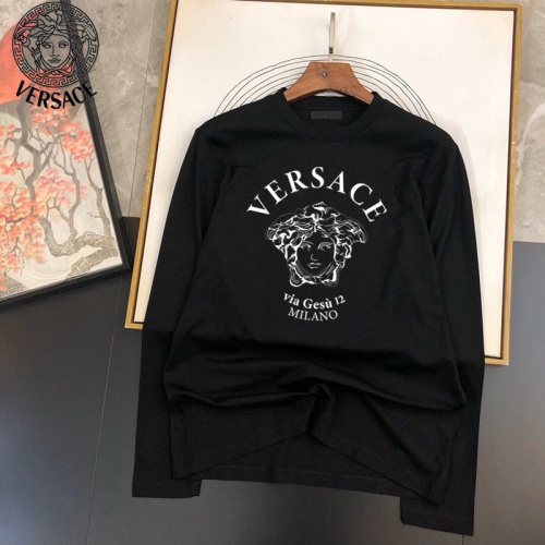 Versace T-Shirts Long Sleeved For Men #905044 $34.00 USD, Wholesale Replica Versace T-Shirts