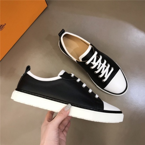 Replica Hermes Casual Shoes For Men #905238 $72.00 USD for Wholesale