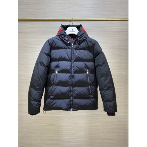 Moncler Down Feather Coat Long Sleeved For Men #905376 $160.00 USD, Wholesale Replica Moncler Down Feather Coat