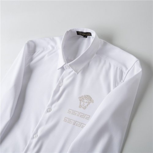 Replica Versace Shirts Long Sleeved For Men #905694 $39.00 USD for Wholesale