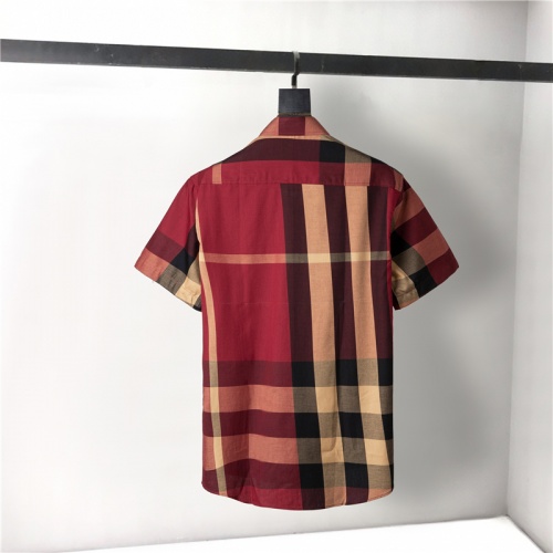 Replica Burberry Shirts Short Sleeved For Men #905696 $33.00 USD for Wholesale