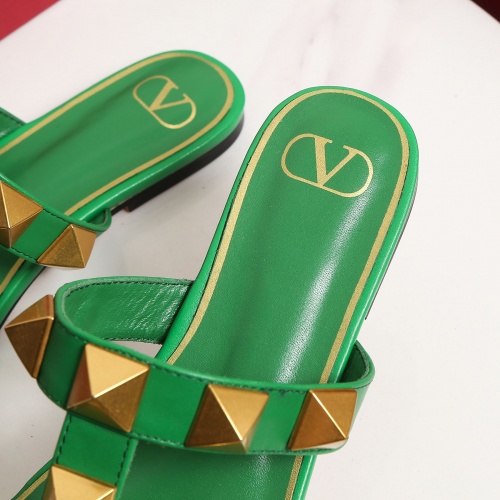 Replica Valentino Slippers For Women #906148 $64.00 USD for Wholesale