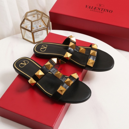 Replica Valentino Slippers For Women #906150 $64.00 USD for Wholesale
