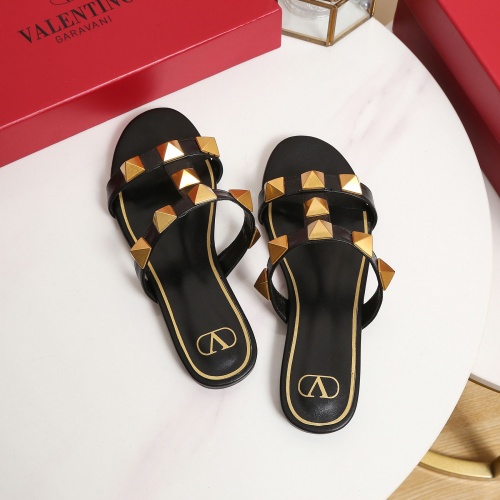 Replica Valentino Slippers For Women #906150 $64.00 USD for Wholesale