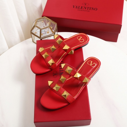 Valentino Slippers For Women #906151 $64.00 USD, Wholesale Replica Valentino Slippers