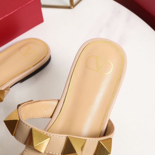 Replica Valentino Slippers For Women #906154 $64.00 USD for Wholesale