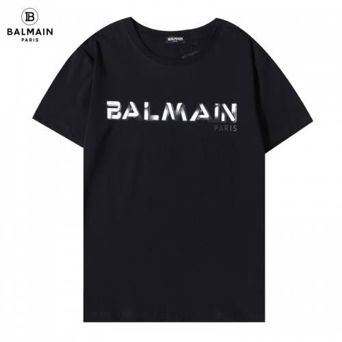 Balmain T-Shirts Short Sleeved For Men #906224 $27.00 USD, Wholesale Replica Balmain T-Shirts