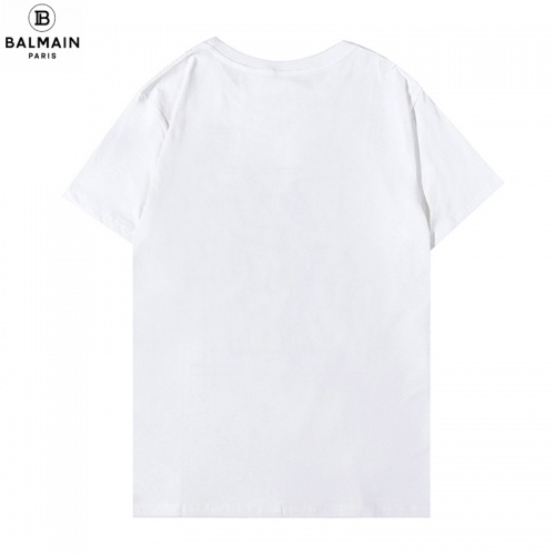 Replica Balmain T-Shirts Short Sleeved For Men #906226 $27.00 USD for Wholesale