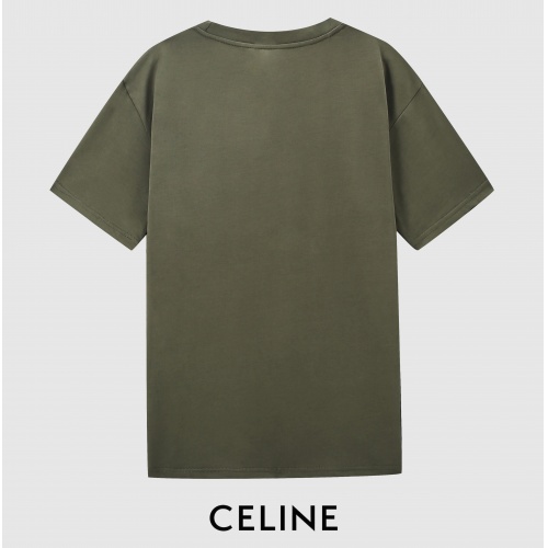 Replica Celine T-Shirts Short Sleeved For Men #906228 $32.00 USD for Wholesale