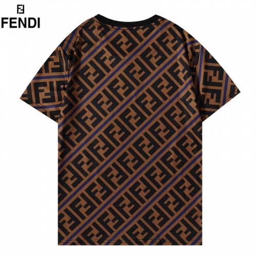 Replica Fendi T-Shirts Short Sleeved For Men #906232 $29.00 USD for Wholesale