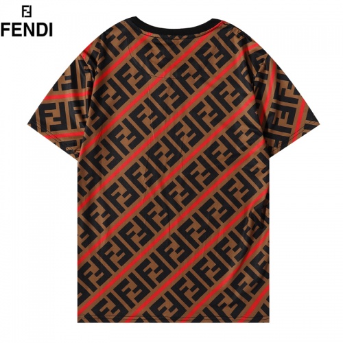 Replica Fendi T-Shirts Short Sleeved For Men #906233 $29.00 USD for Wholesale