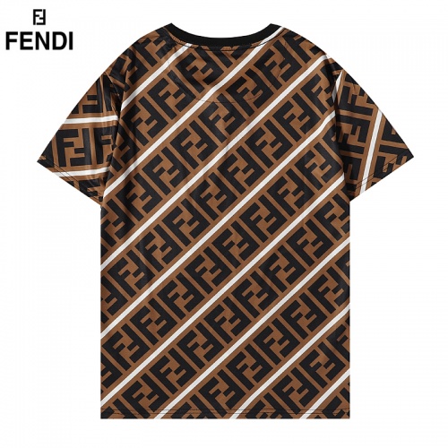 Replica Fendi T-Shirts Short Sleeved For Men #906234 $29.00 USD for Wholesale
