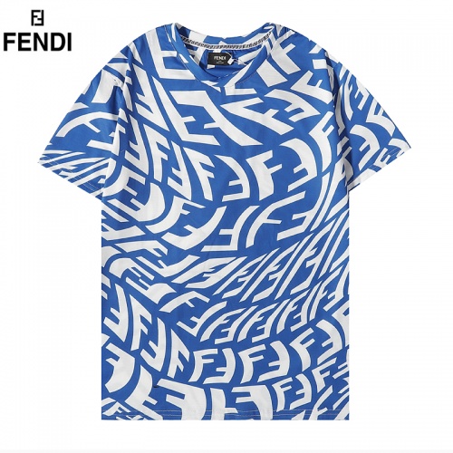 Fendi T-Shirts Short Sleeved For Men #906236
