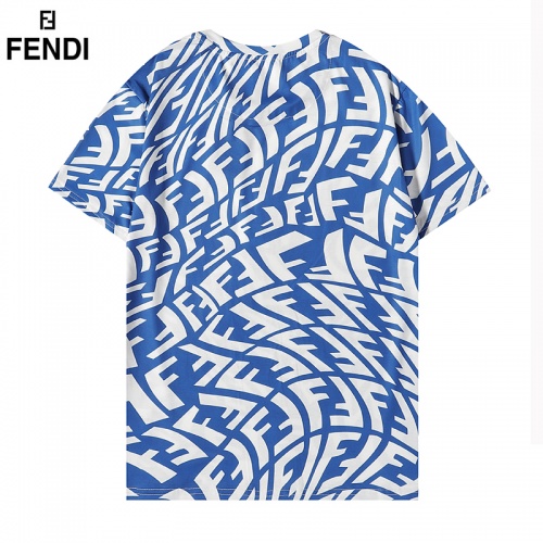 Replica Fendi T-Shirts Short Sleeved For Men #906236 $29.00 USD for Wholesale