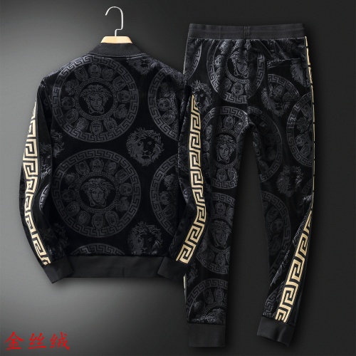 Replica Versace Tracksuits Long Sleeved For Men #906305 $98.00 USD for Wholesale